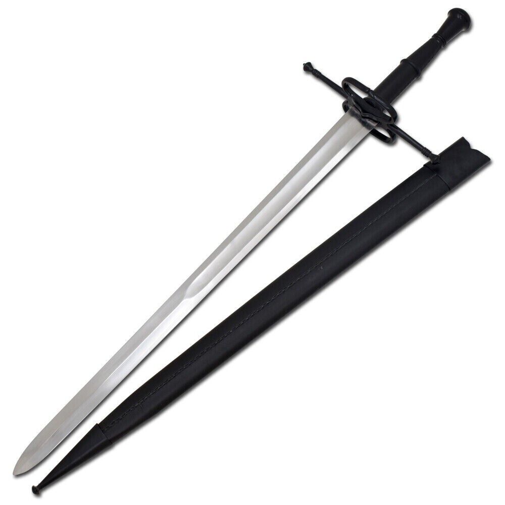 German Bastard Full Tang Tempered Battle Ready Handmade Sword *SHARP EDGE BLADE*
