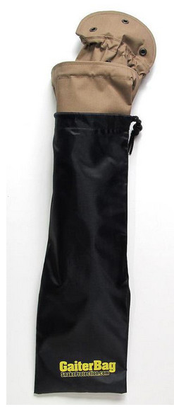 Turtleskin SnakeArmor Reversible Snake Gaiters - Camo/Khaki with Storage Bag