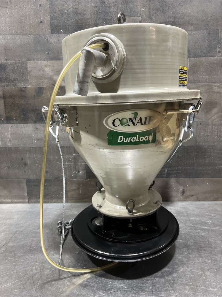 CONAIR material Hopper Model:DL. Used Surplus. Item ID 8