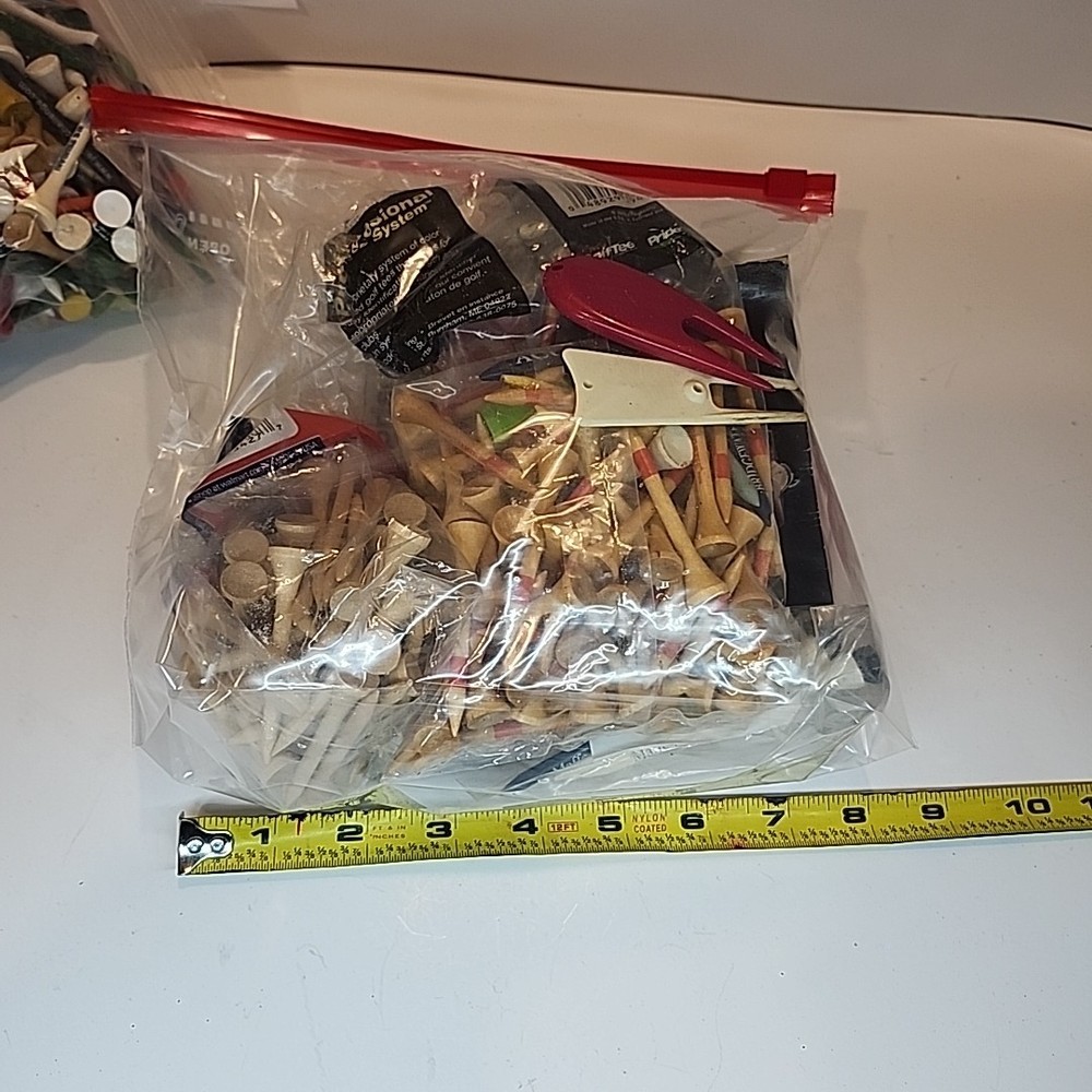 bulk golf tees used Diffrent Brands Some New