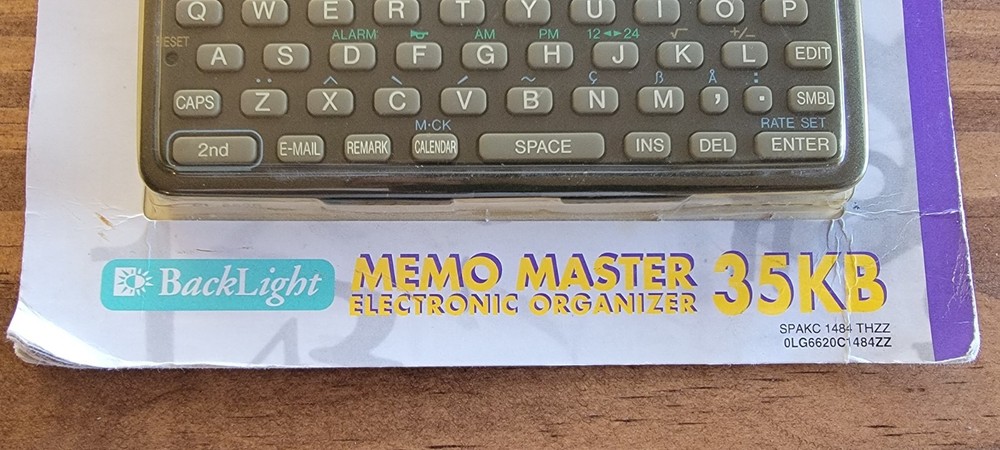 Sharp Memo Master Organizer - EL-6620B - Brand New - Untested