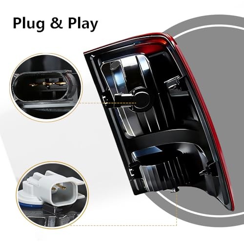 Driver Side Tail Light Compatible With 2009-2018 Dodge Ram 1500 Right Side