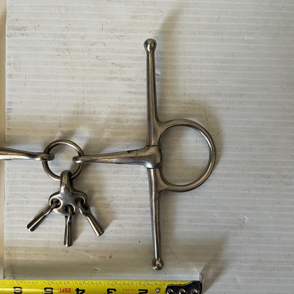 Coronet Full Cheek Bit w/Copper Rollers