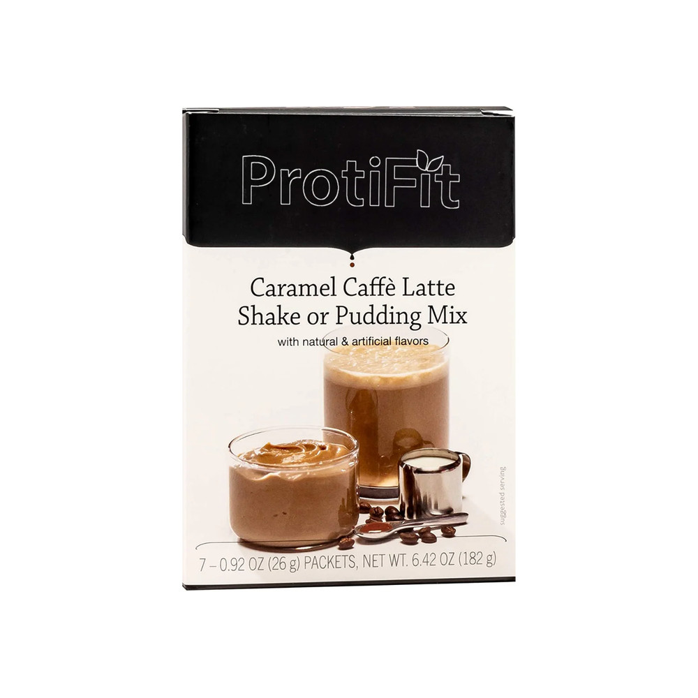 Proti Fit Caramel Cafe Latte Pudding-Shake Box