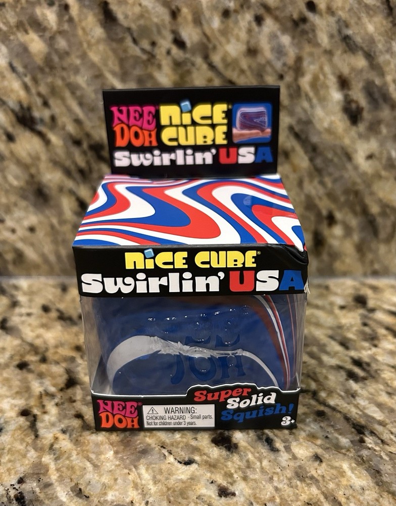 NeeDoh Nice Cube Swirling USA