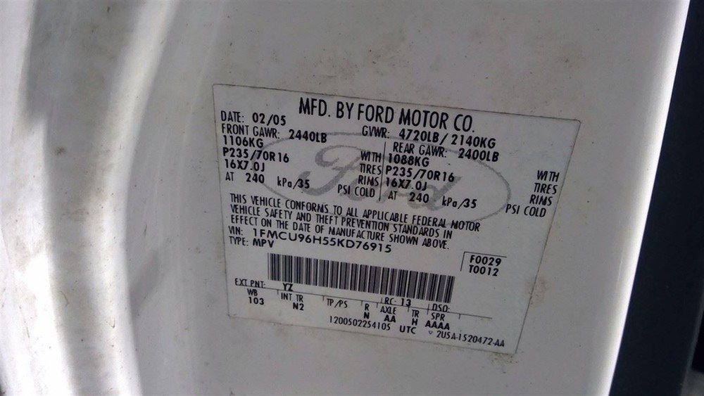 ESCAPE 2005 User Defined 6142