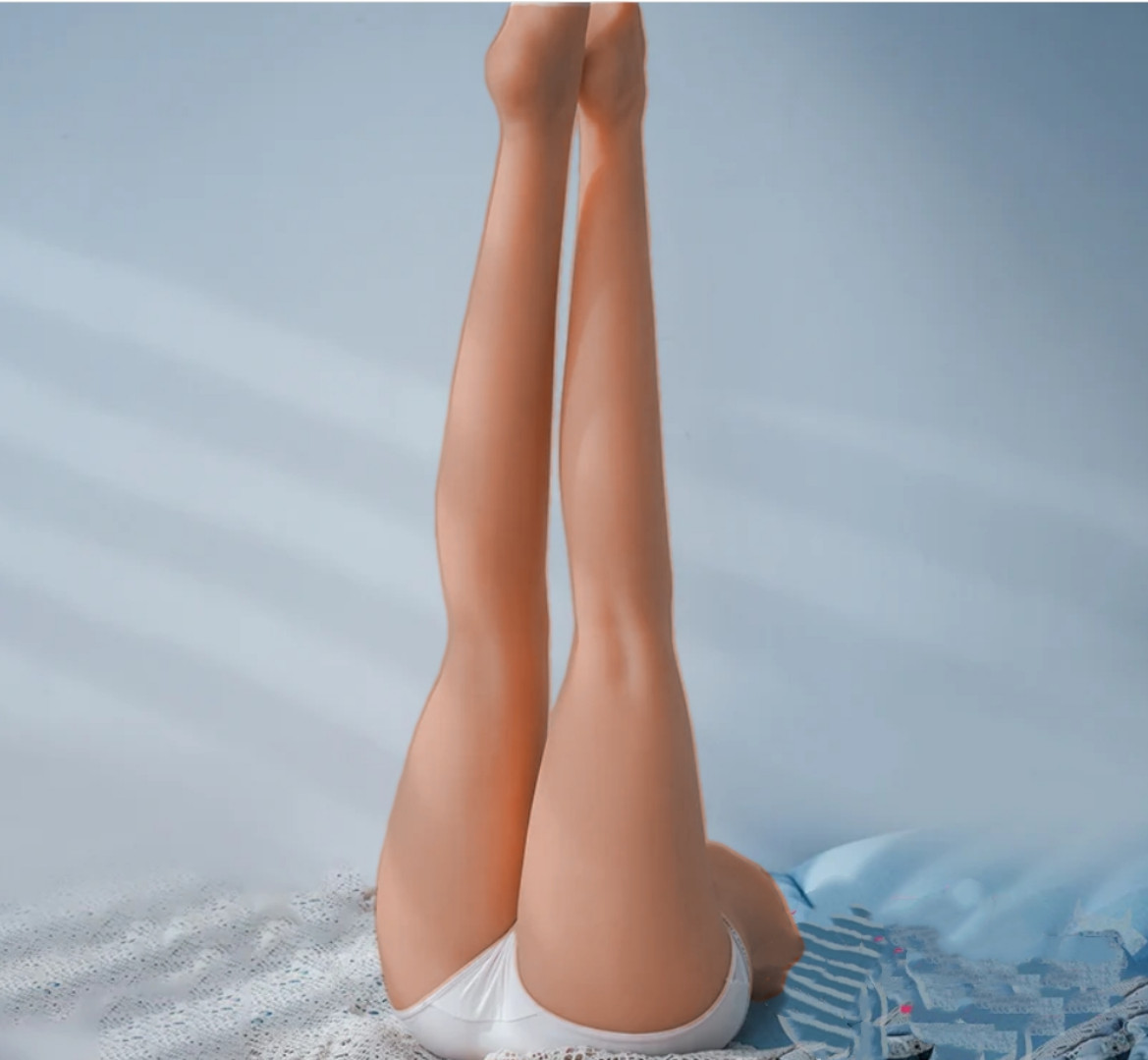16.5lb Legs Silicone SexDoll Love Toy HAlf Body sex toy For Men male masturbator