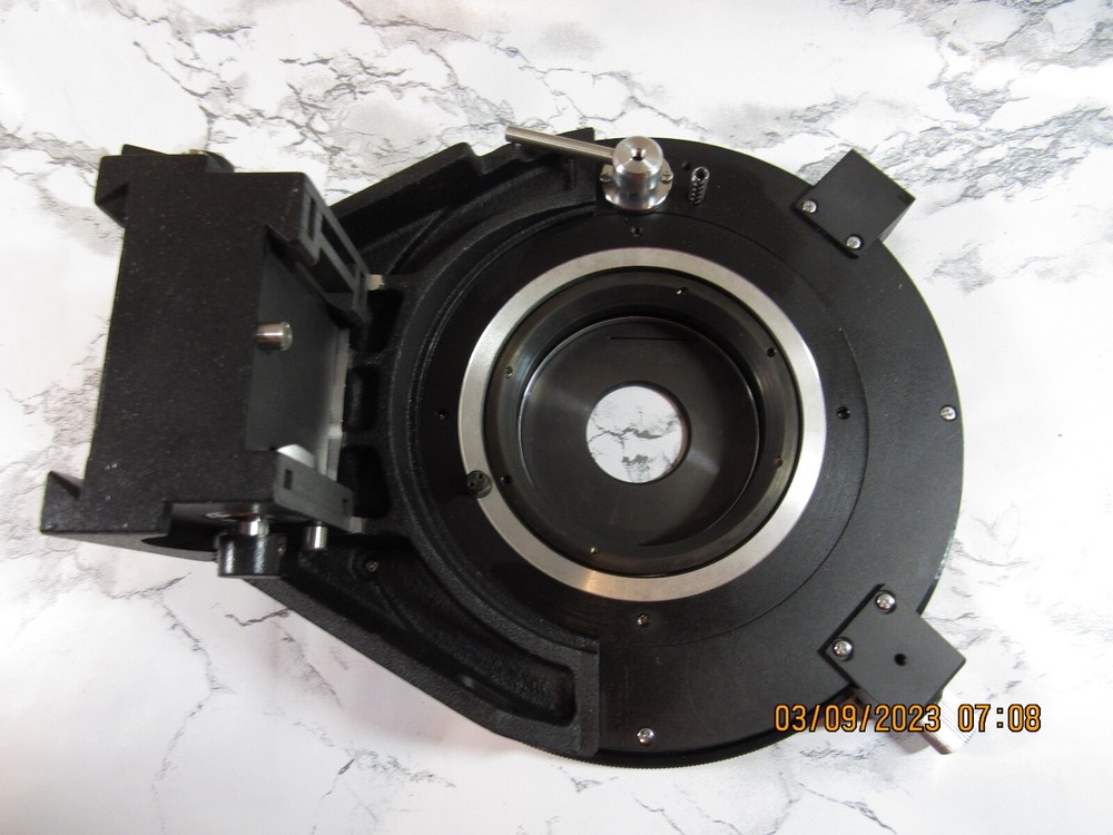 Nikon 84024 Microscope Rotational Circular Graduated V2 Stage 2 & Mount