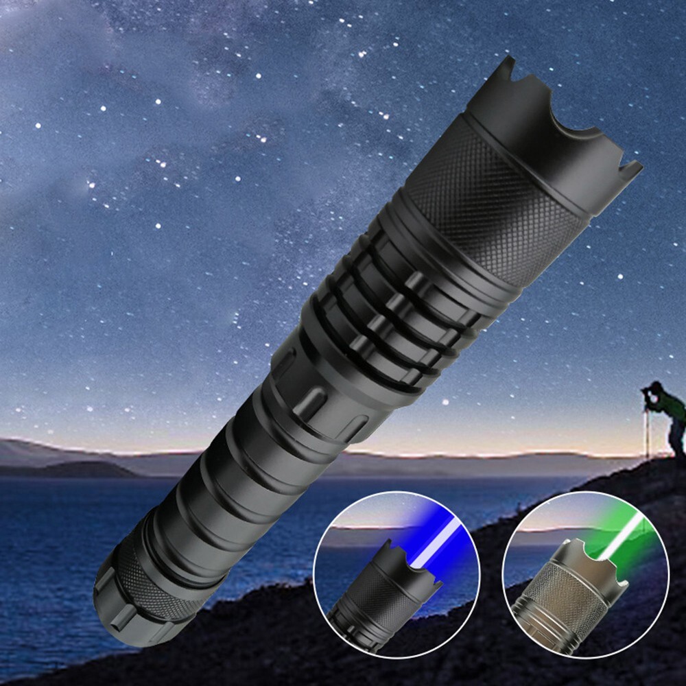 BH3 450nm Adjustable Focus Powerful Blue Laser Pointer Visible Laser Torch Beam