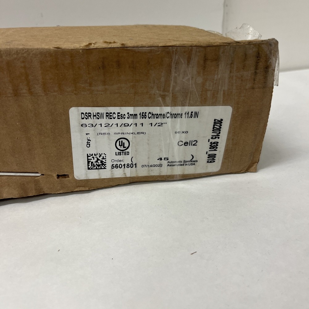 DSR HSW REC Esc 3mm 155 Chrome