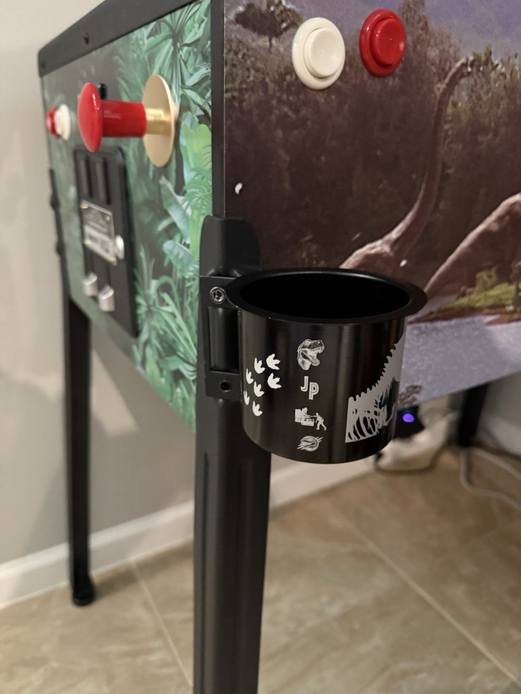 Jumbo Pinball Machine Cup Holder