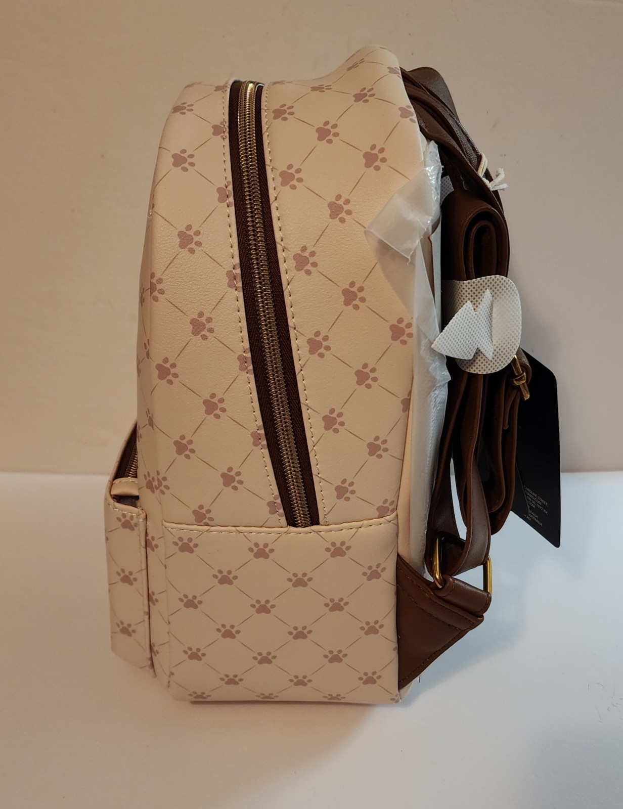 NEW! Loungefly Disney Cats Floral Mini Backpack w/ Aristocats Figaro & Oliver