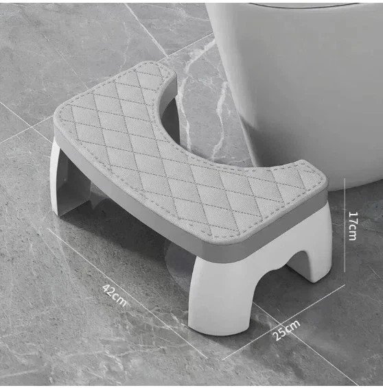 Non-slip Toilet Step Stool Squatty-Potty Bathroom Squat Chairs Furniture