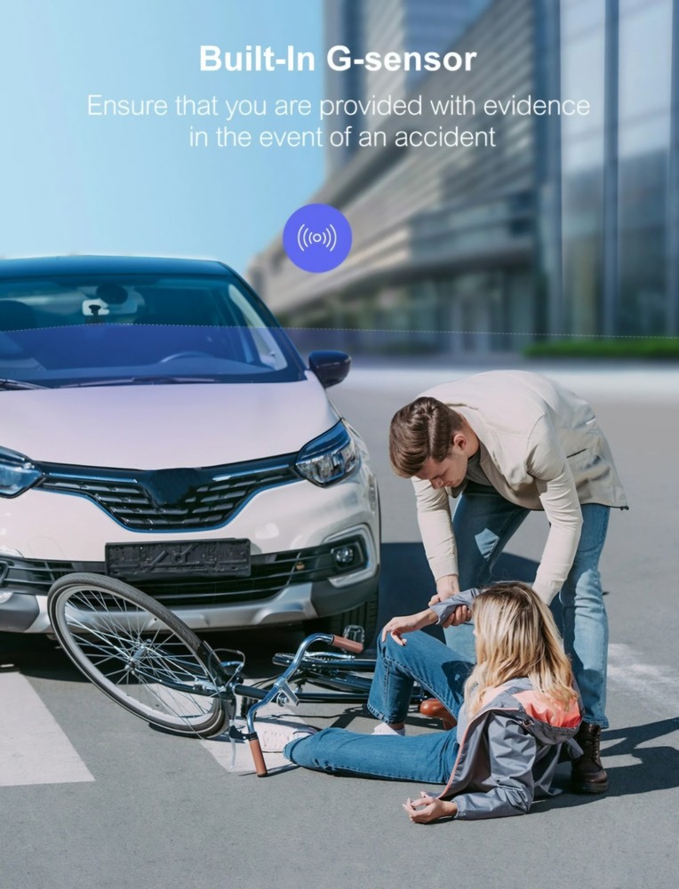 Victure Dual Dash Cam V150