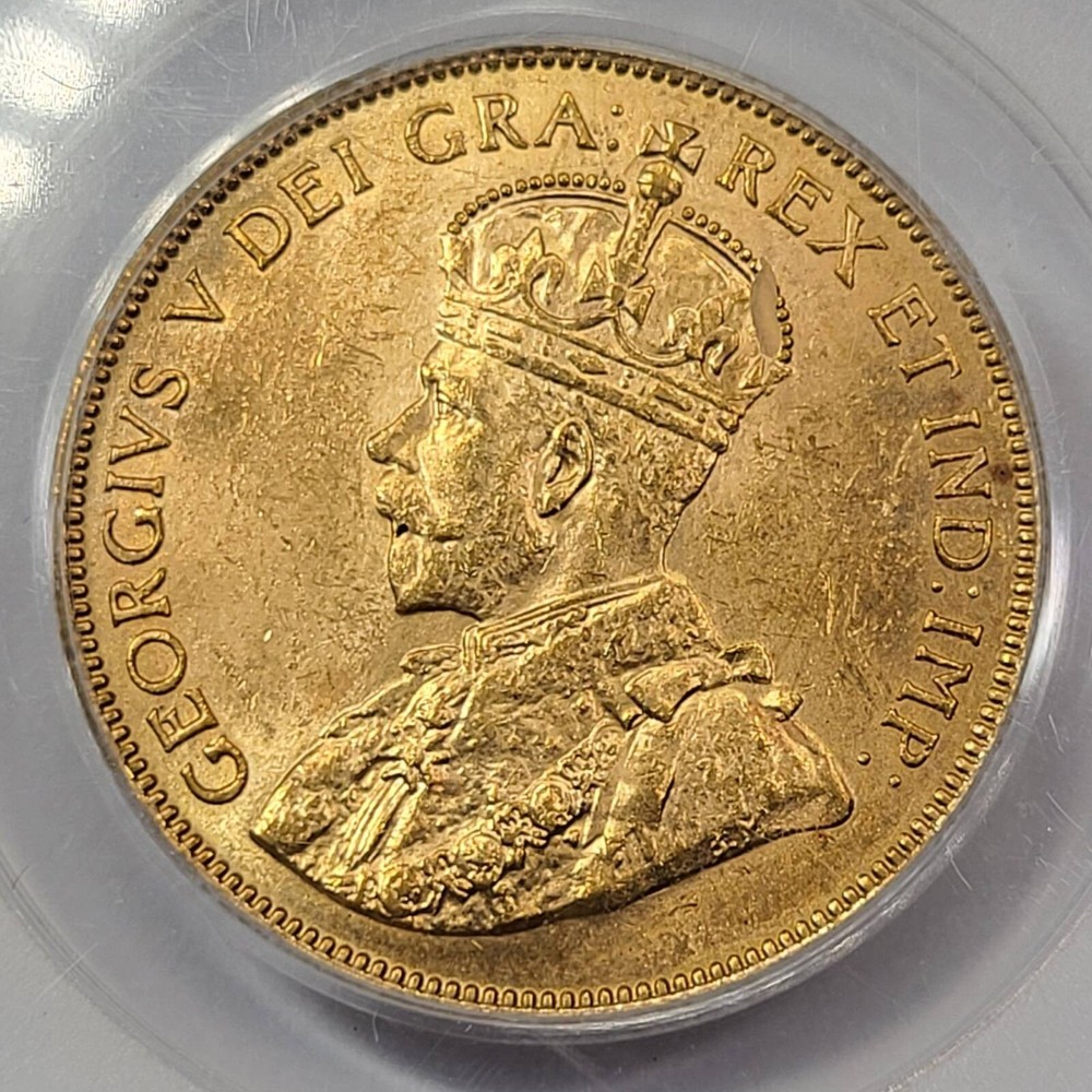 1913 CANADA Gold 10 DOLLARS PCGS MS-62
