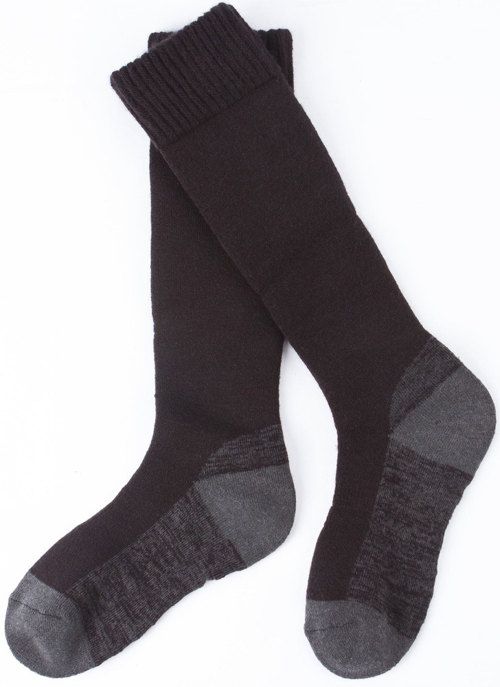 Zerofit Knee High Length Socks - Black