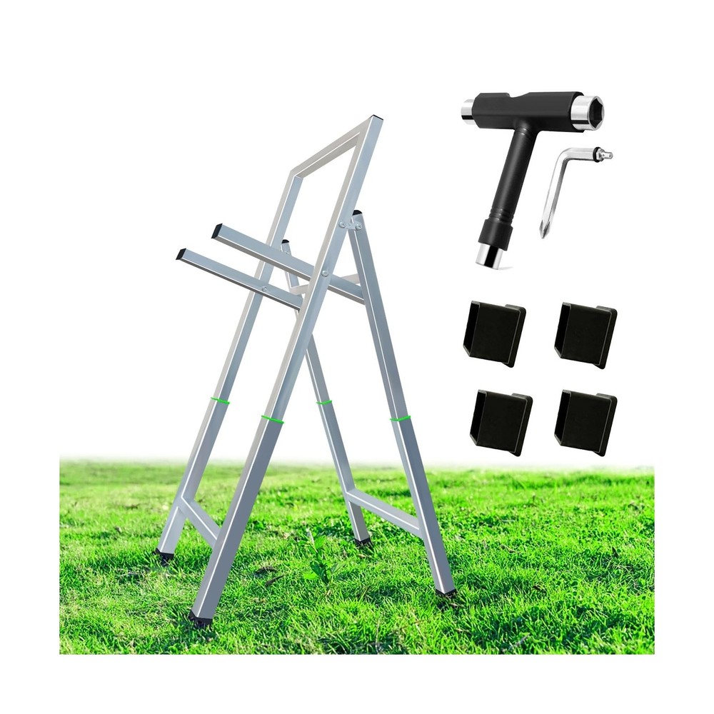 Archery Target Stand for Backyard, Foldable Metal Archery Target Stands for S...