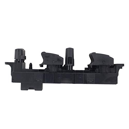 Power Window Master Control Switch and Black Panel Bezel Trim for VW Golf