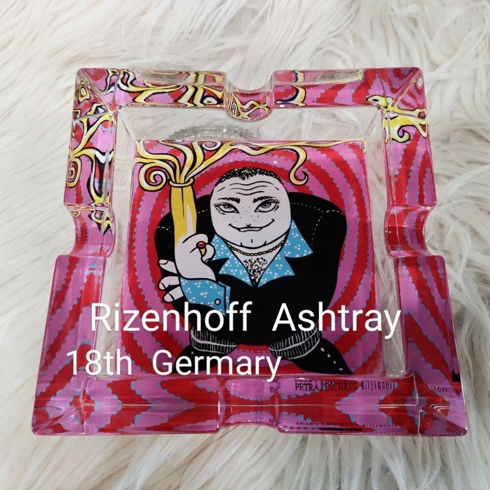 RITZENHOFF 18th Germany Ashtray 14.5cm
