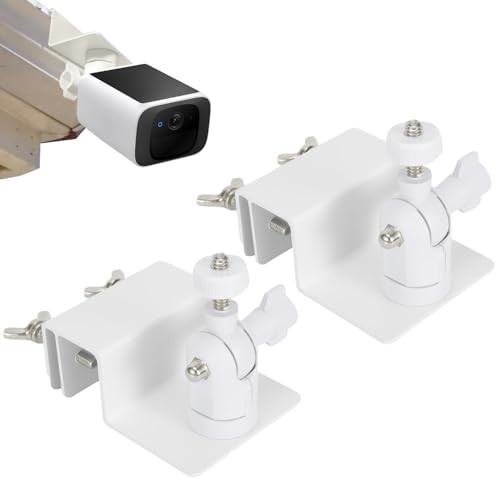 2-Pack Gutter Mount Compatible with eufy Security SoloCam S220/C210, 2 Pcs