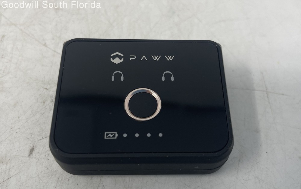 WaveCAST Black Wireless Home Receiver Bluetooth Audio Transmitter Not Tested