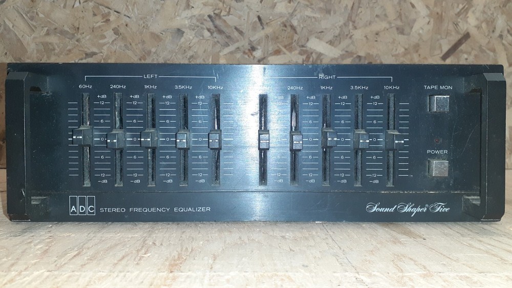 ADC Sound Shaper Five Stereo Equalizer - Tested