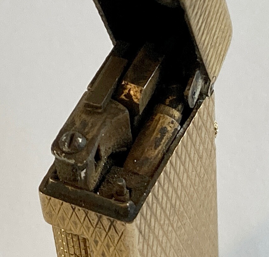 Dunhill Rollagas Lighter Gold Plated