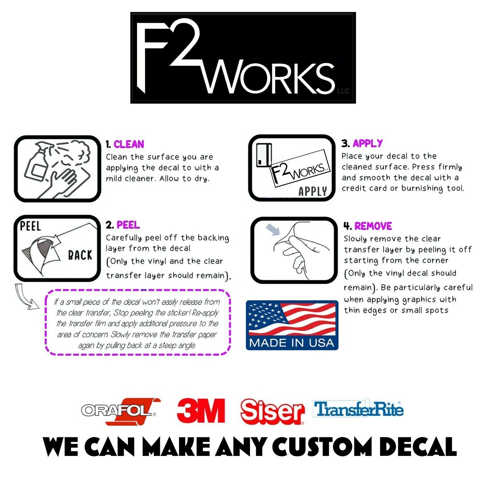 FOX Racing Head Decal [2 PACK] Mountainbike Motocross Racing sticker