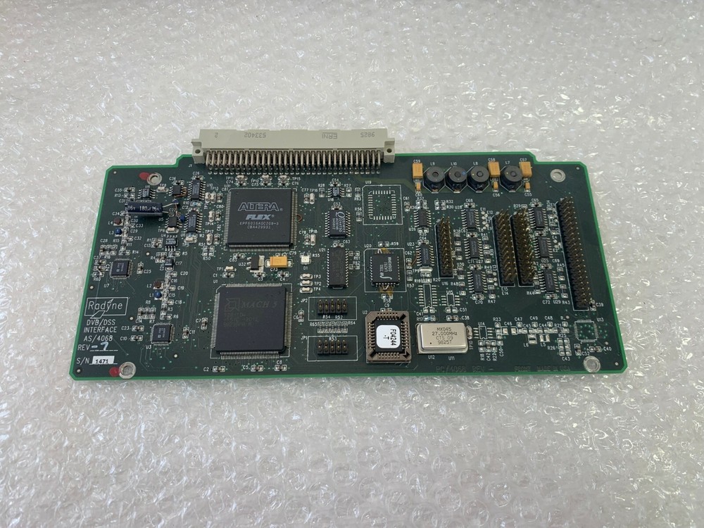 RADYNE COMSTREAM DVB-3030 Board INTERFACE AS/4068 Used 1471
