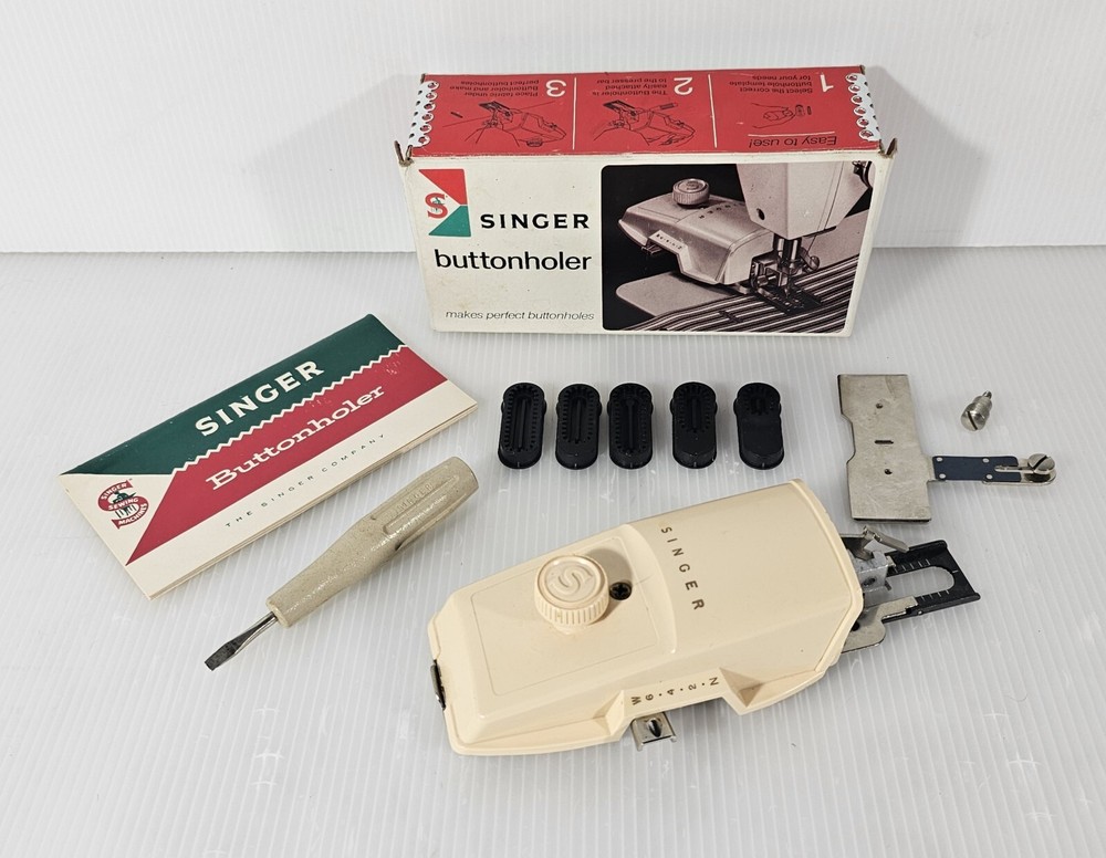 Vintage Singer Buttonholer