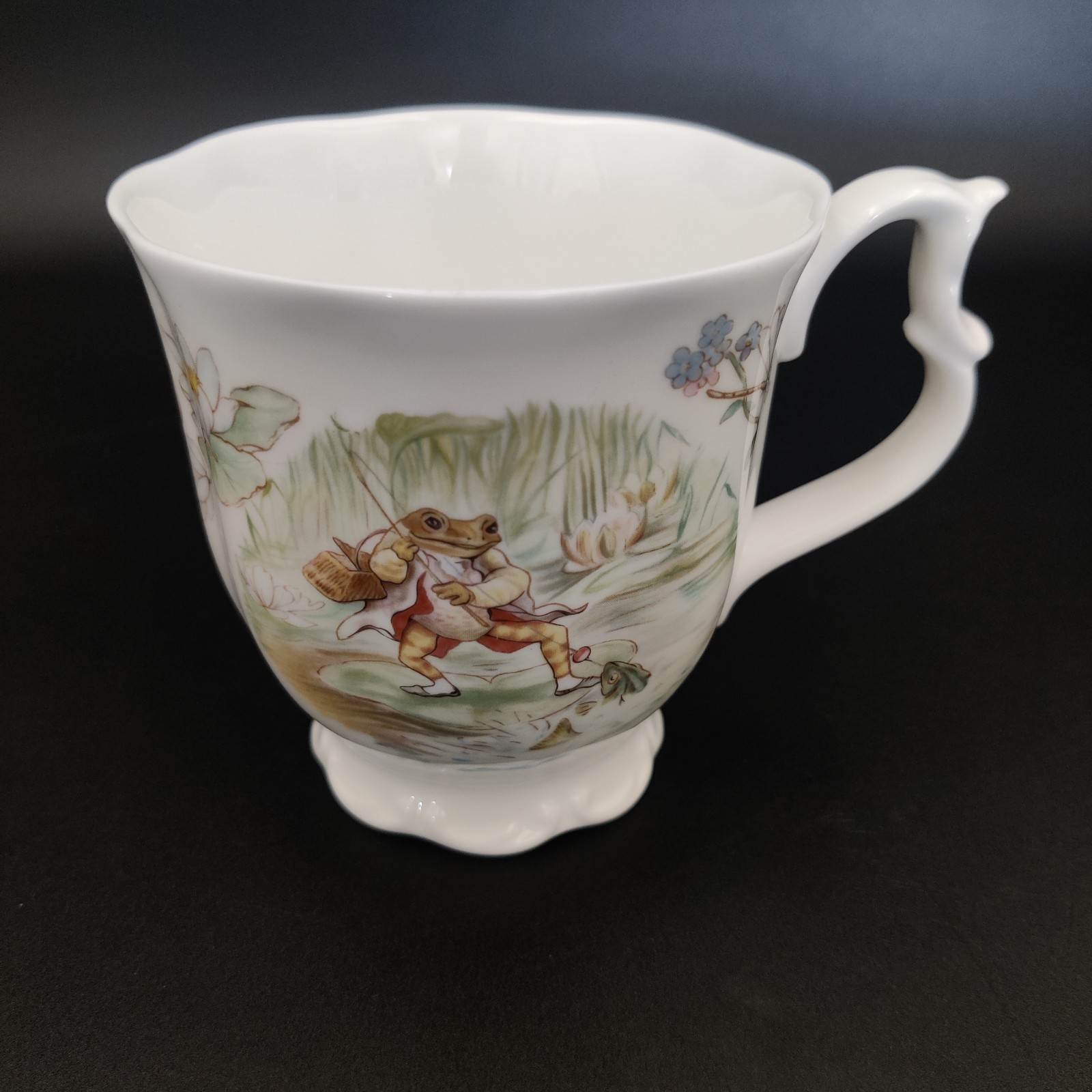 Vtg Royal Albert Jeremy Fisher Mug from The World of Beatrix Potter Series 1986