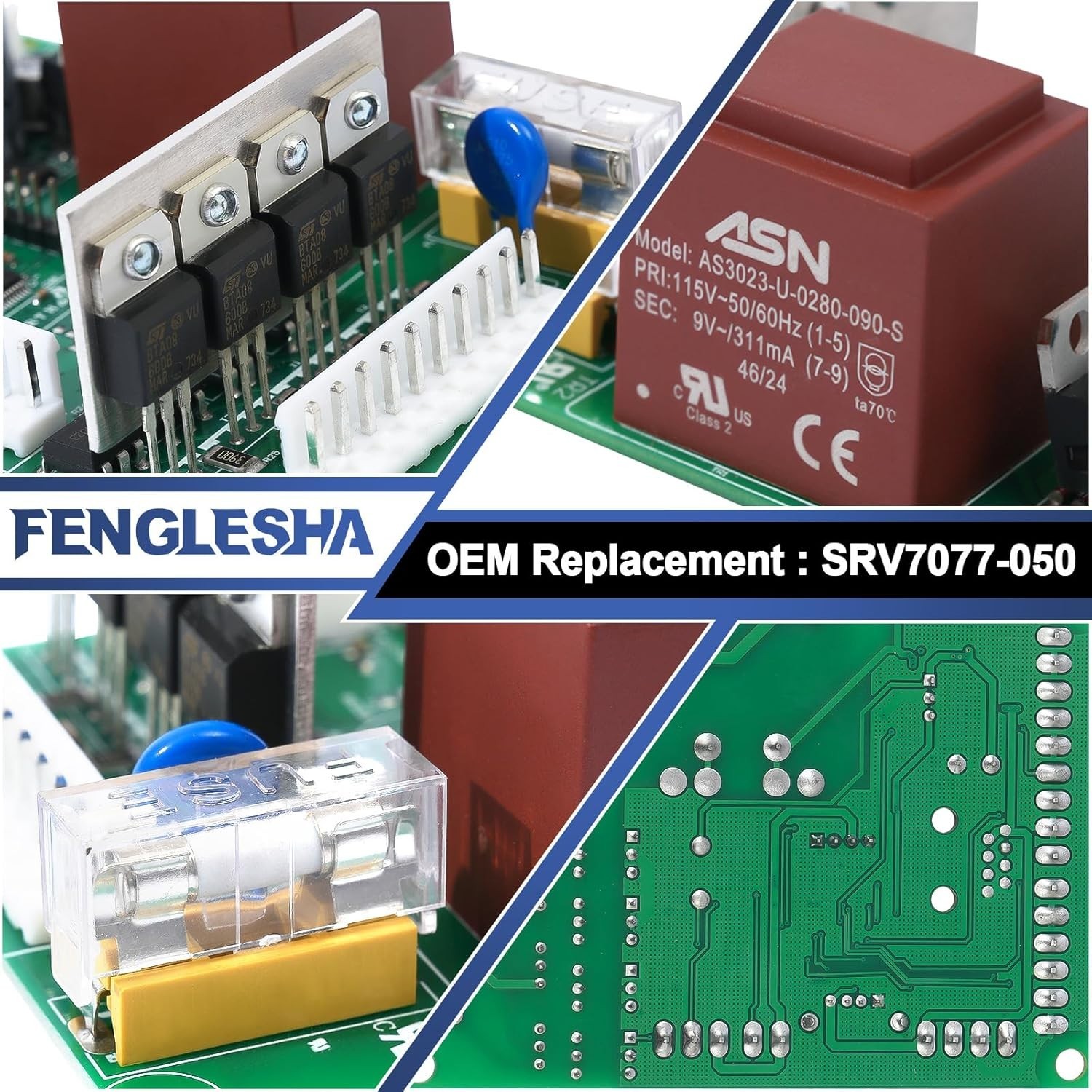 Circuit Control Board Replacement for PelPro PP130, Pleasant Hearth PH50PS PH50C