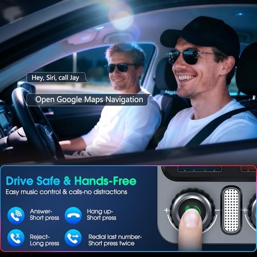 Bluetooth 5.4 Car Adapter 48W Charging USB Bluetooth Adapter for Car,Wireless