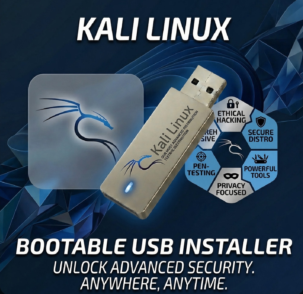Kali Linux "Everything Bundle" Boot/Install USB - LATEST Version