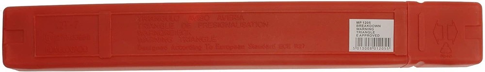 Large Reflective Car Warning Triangle Breakdown Hazard Road EU Emergency Light