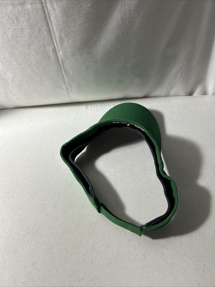 Club Par Adjustable Strap Green Visor Hat