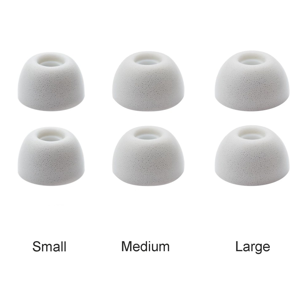 Klowcok Replacement Memory Foam Eartips for Soundcore by Anker White/Gray