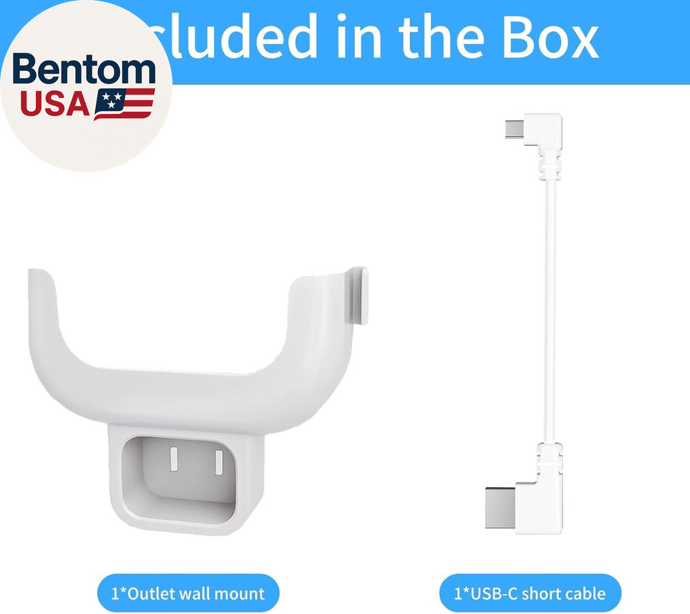 Outlet Wall Mount Compatible with Blink Sync Module XR, Space Saving and No Dril