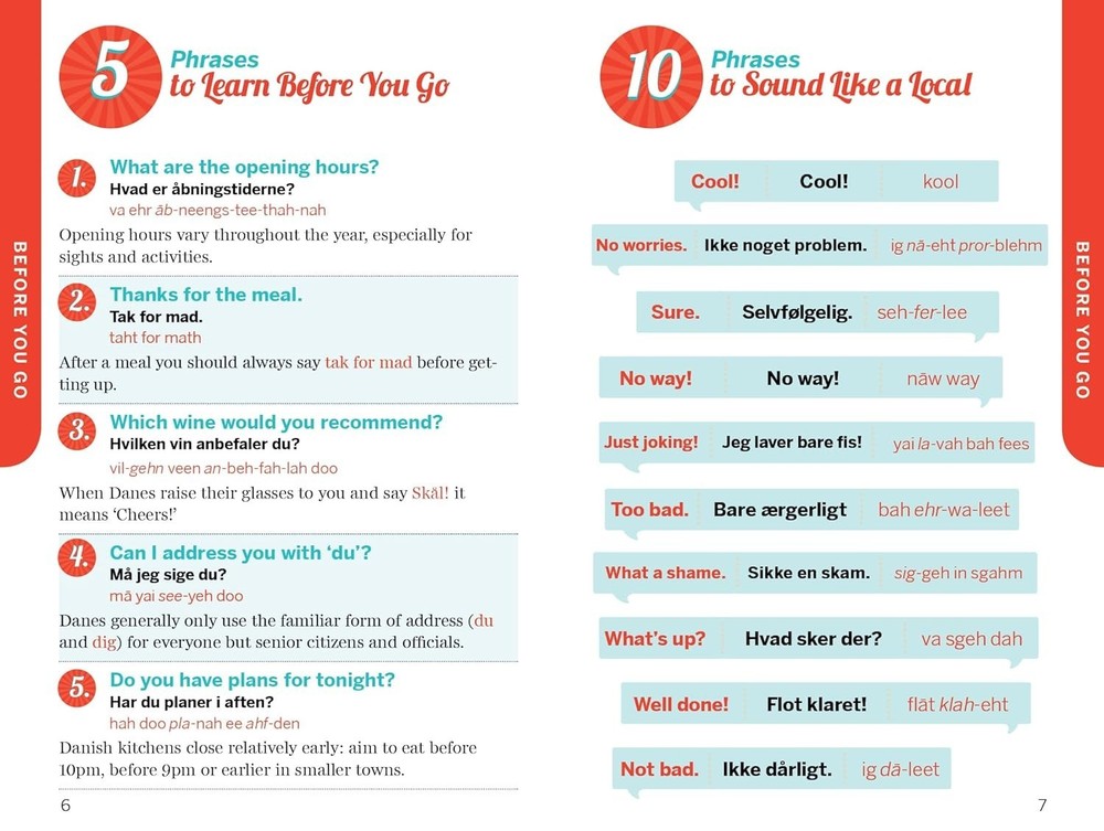 Lonely Planet Fast Talk Danish (Phrasebook)
