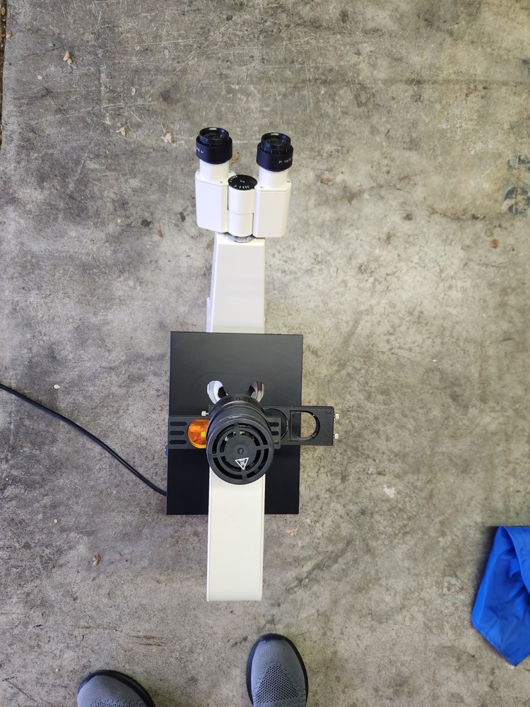 Carl Zeiss Microscope Invertoskop 40 C