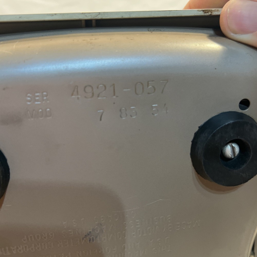 Vintage Victor 7 83 54 Adding Machine Calculator