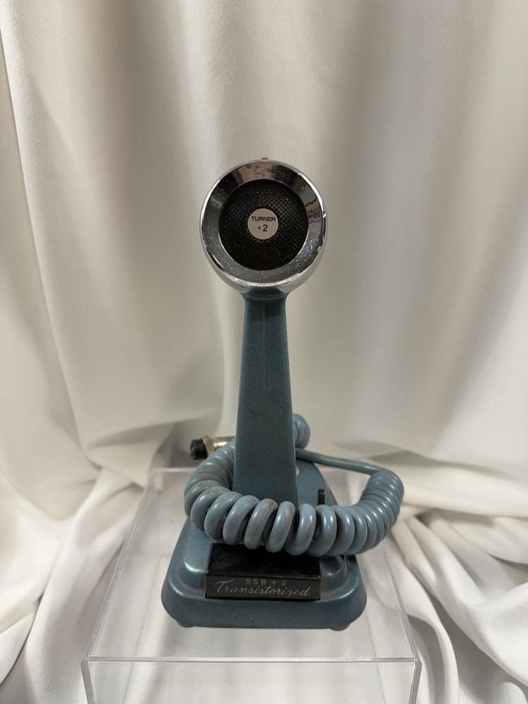 Turner +2 SSB Transistorized Microphone Ham Plug NOT Tested