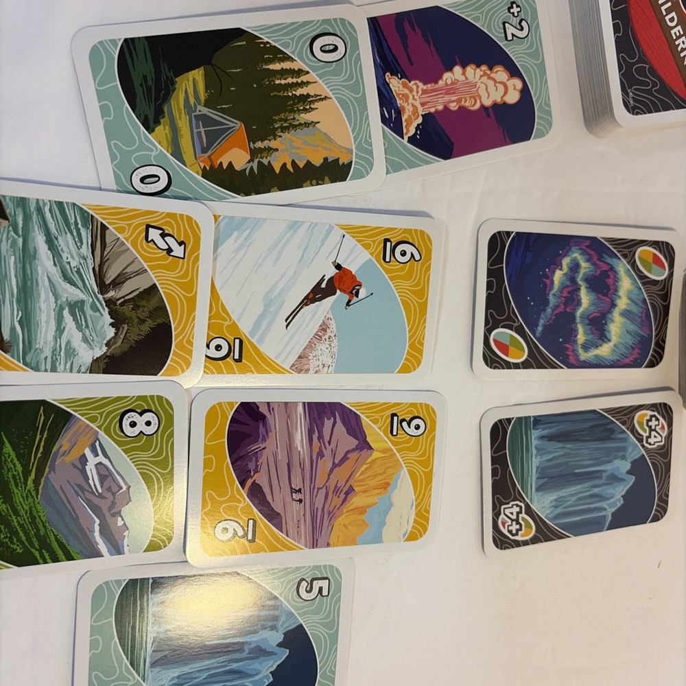 UNO Wilderness complete in box ( RARE )