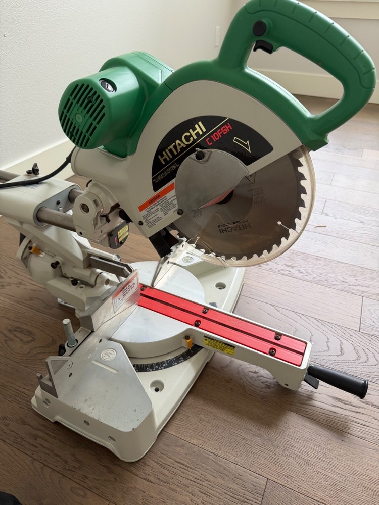 hitachi c10fsh miter saw