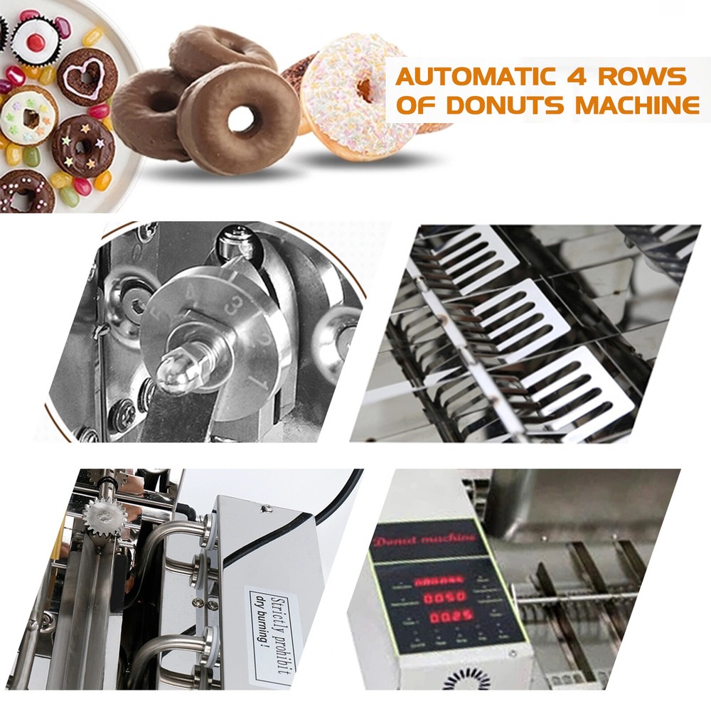 Kolice Auto Donuts Frying machine, Mini Donut Making Machine, Doughnut Maker