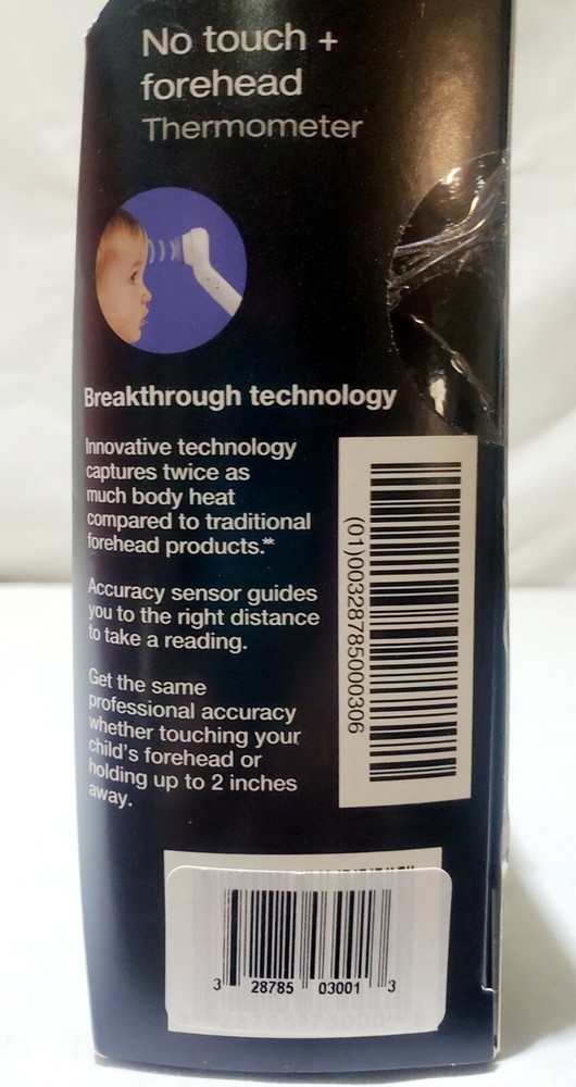 Braun No-Touch Forehead Digital Thermometer- Model NTF3000-NIB