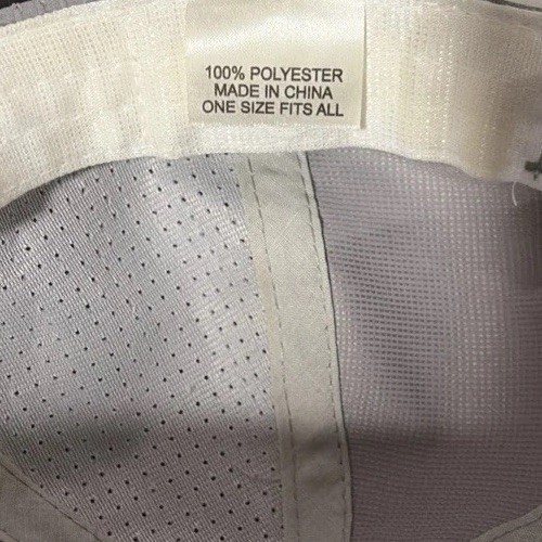 Golf Pride Hat Cap Gray #1 Grip On Tour Cap Strapback