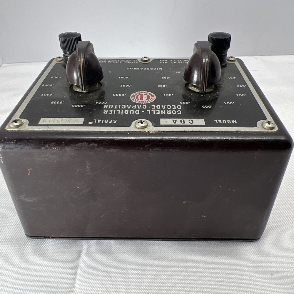 Vintage Cornell-Dubilier Decade Capacitor Model CDA 5