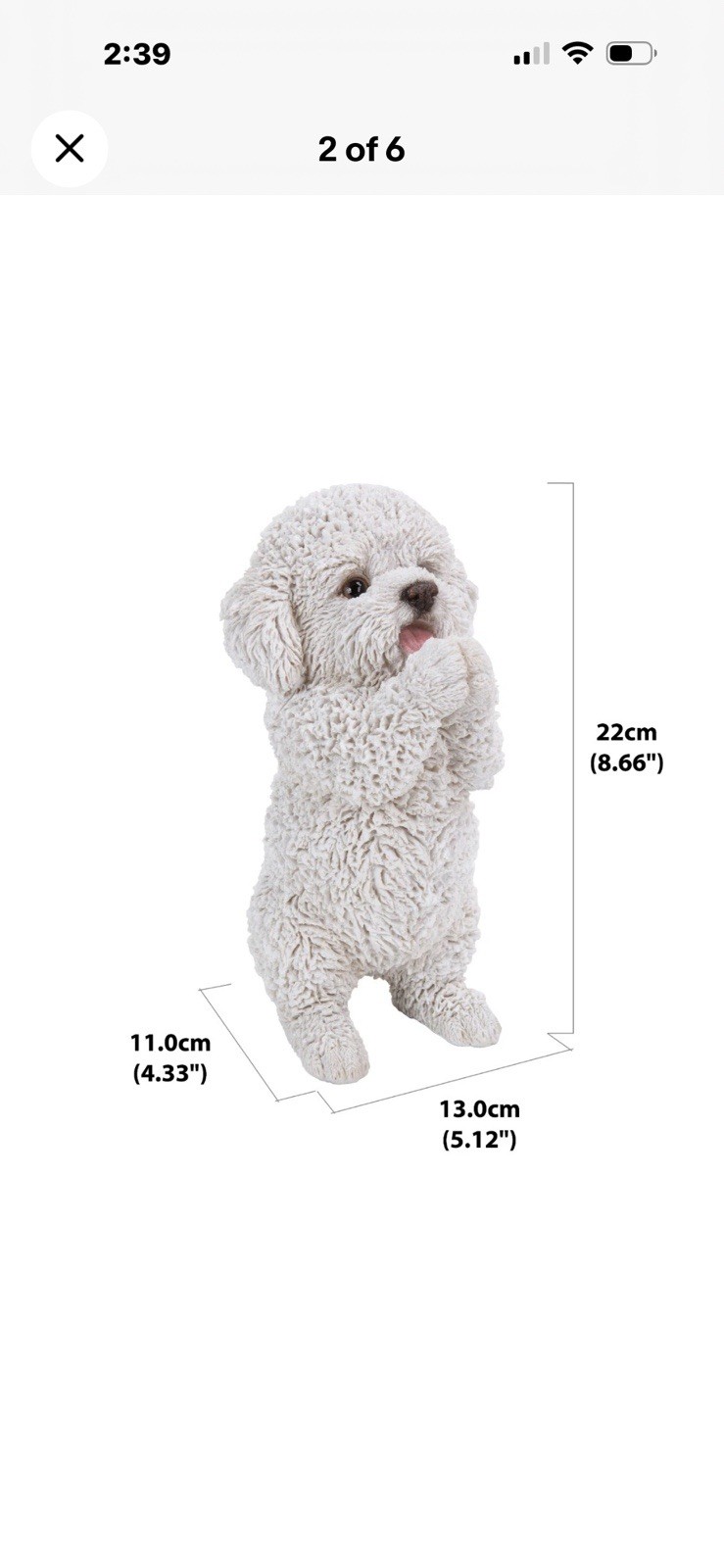 Dog Decor Poodle Garden Statue Garden Decoration Home Decor Gift Option