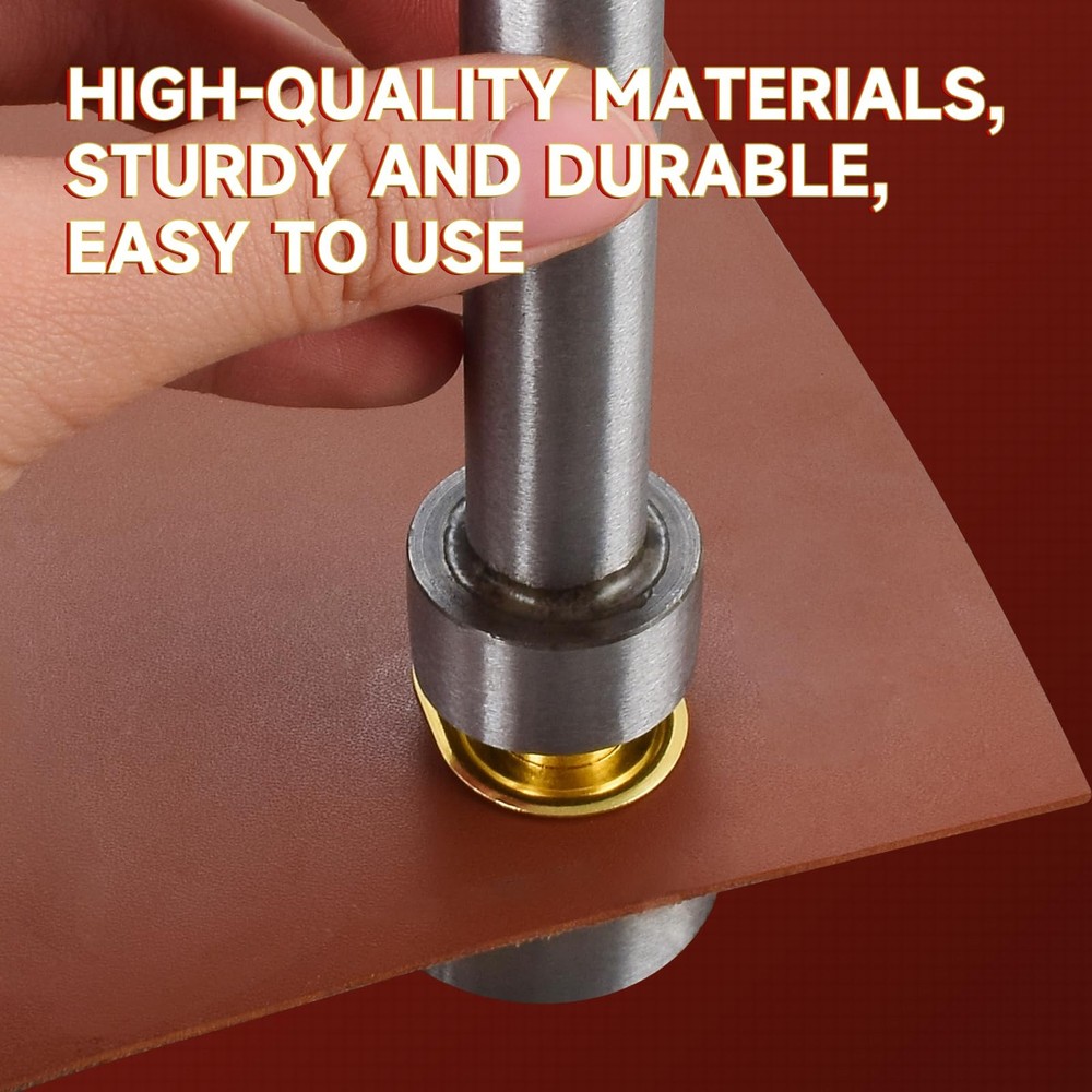 Cross Lock Installation Tool for Leather Bags, Rotating Lock Assembly, Handba...